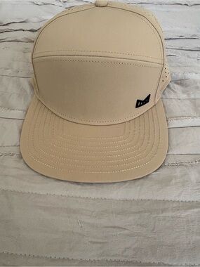 Melin Men's Five-Panel Beige Cap - Performance Casual Hat